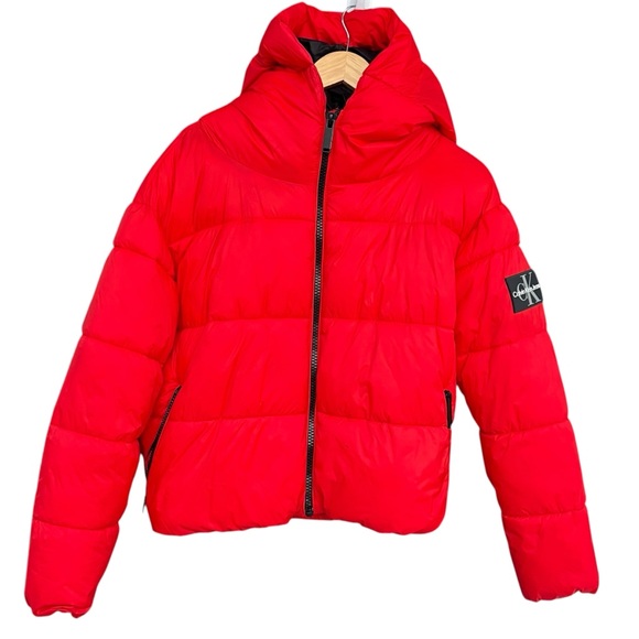 Calvin Klein Jeans - Boxy Puffer Jacket - Size S - Picture 2 of 11